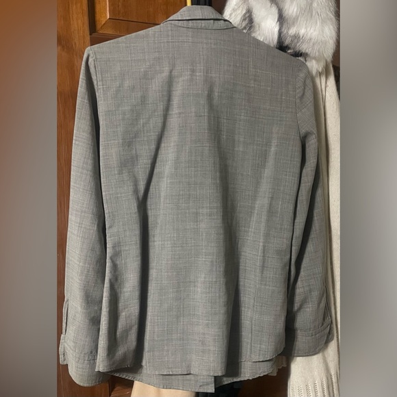 STRENESSE GAbriele Strehle Gray Button-Down Shirt Made in Germany 100% wool - Picture 5 of 8